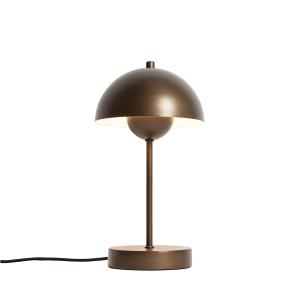 Lampe de table rétro bronze foncé