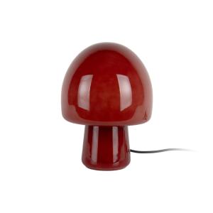 Lampe de Table verre rouge 20x20x27cm