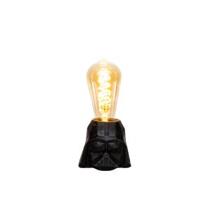 Lampe décorative Dark Vador en béton anthracite avec ampoul…