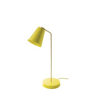 Lampe décorative en laiton jaune H53