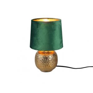 Lampe design en céramique vert
