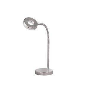 Lampe design en métal chrome