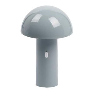 Lampe design en métal gris H23cm