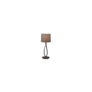 Lampe design en métal taupe