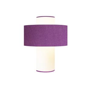 Lampe Emilio violet D35 cm D: 35 x H: 45