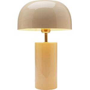 Lampe en acier beige