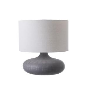 Lampe en béton gris h.45 cm