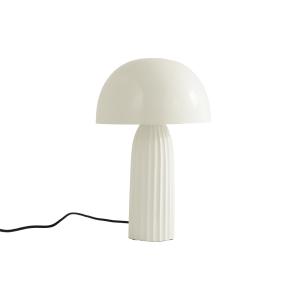 Lampe en métal blanc