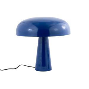 Lampe en métal bleu foncé