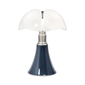 Lampe en métal bleu H62cm