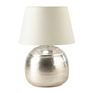 Lampe en métal ciselé H68