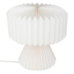 Lampe en papier blanc