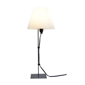 Lampe filaire métal gris H.22cm
