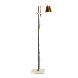 Lampe Haute en Fer Noir, 20x50x157 cm