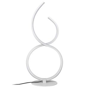 Lampe led design à poser blanche Hauteur 36 cm