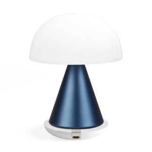 Lampe LED portable large en ABS bleu marine