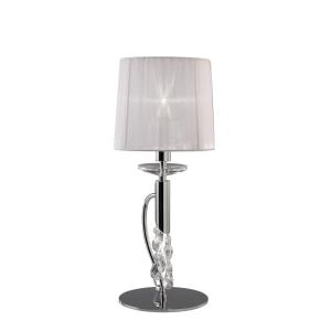 Lampe métal chromé