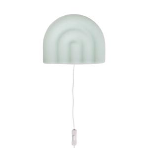 Lampe murale bleu en sillicone H19x24x6,5cm