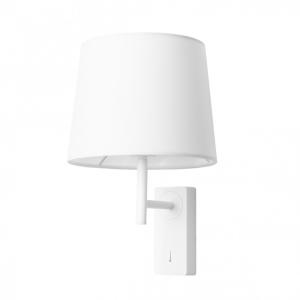 Lampe Murale Chambre Aluminium Blanc 22x23x45 CM