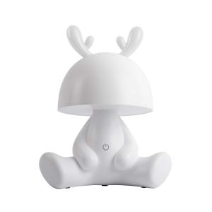 Lampe pour enfant Renne blanc