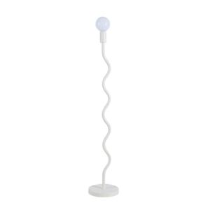 Lampe sur pied Wama en métal blanc