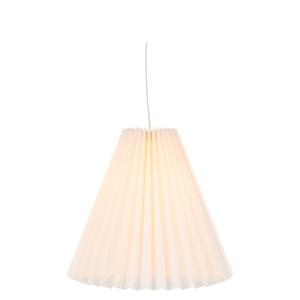 Lampe suspendue accordéon en papier blanc 37x37x29 cm