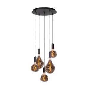Lampe suspendue avec 5 ampoules de différentes tailles, 40x…