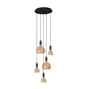 Lampe suspendue avec des ampoules flottantes