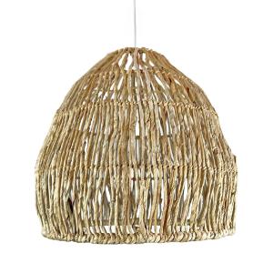 Lampe suspendue en fibres naturelles D.40 cm