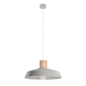 Lampe suspendue grise H 115