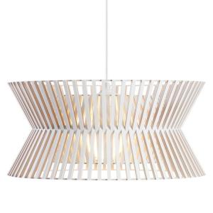 Lampe suspension Kontro blanc