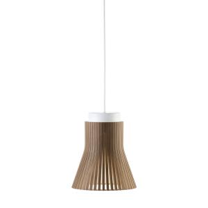 Lampe suspension noyer