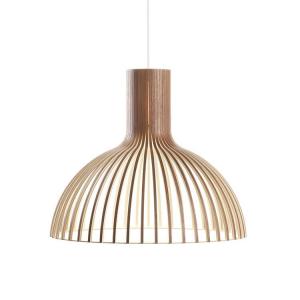 Lampe suspension noyer D56cm