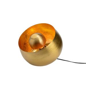 Lampe table Samuel e moyen modèle  E 27 25 W or en métal