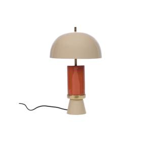Lampe Vintage Crème beige en fer forgé