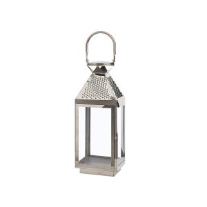 Lanterne argentée 40 cm