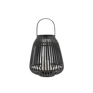 Lanterne en bambou noir H35cm