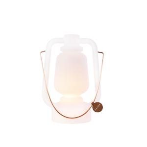Lanterne extérieur en plastique blanc
