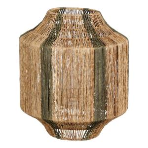 Lanterne Liliano Marron foncé Jute H36