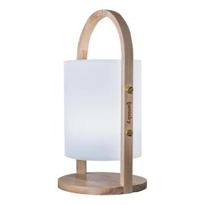 Lanterne sans fil LED Bois Bois H37CM