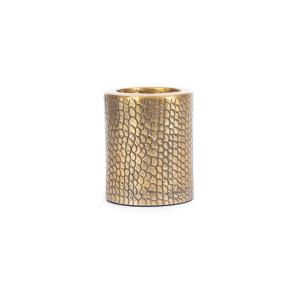 Le Bougeoir Croco - Laiton - L