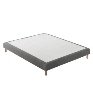 Le Sommier Responsable Couleur - Gris Anthracite 140x190