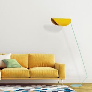 Liseuse métal H174cm multicolore;Abat-jour:  jaune