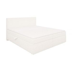 Lit boxspring 180x200 avec surmatelas et tiroirs, velours c…