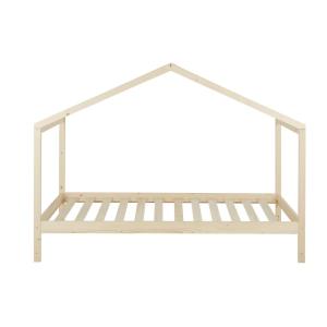 Lit cabane enfant en épicéa 90x190