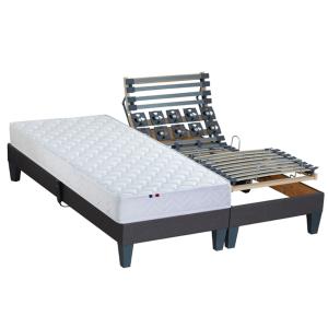 Lit Electrique   Matelas accueil latex 2x80x200