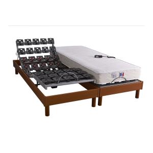 Lit Electrique   Matelas matelas mémoire forme 2x80x200