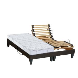 Lit Electrique   Matelas mémoire de forme 2x90x200