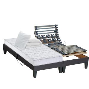 Lit Electrique   Matelas mémoire de forme  couette oreiller…