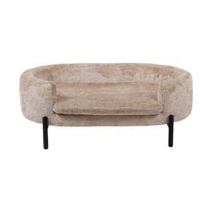 Lit pour animaux de compagnie en polyester marron  en 84x56…